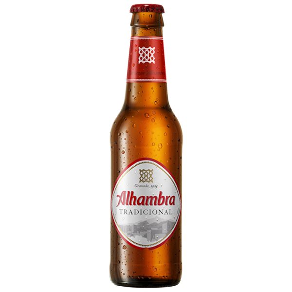 Beer Alhambra Premium Lager 25 cl bottle