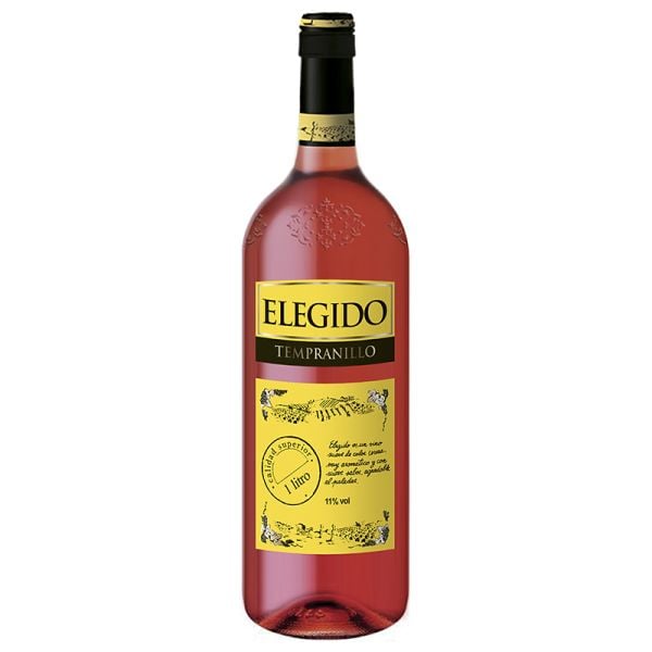 Rosé wine Tempranillo Elegido bottle 1 l