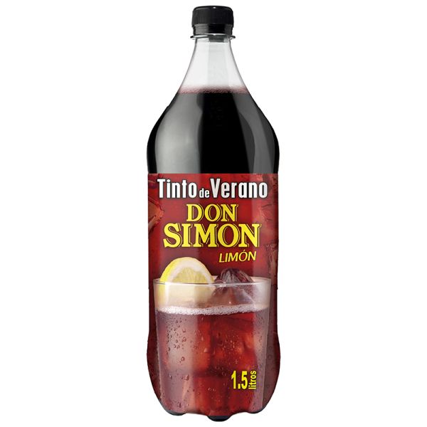 Summer red wine with lemon Don Simón pet 1,5 l