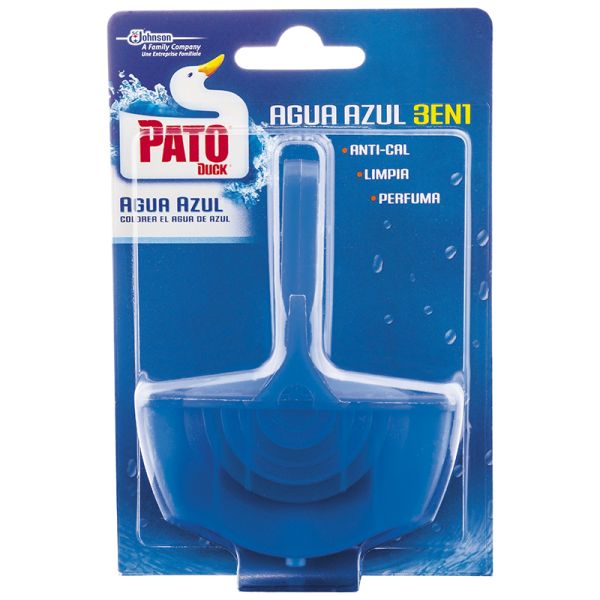 Disinfectant Pato wc blue notebook