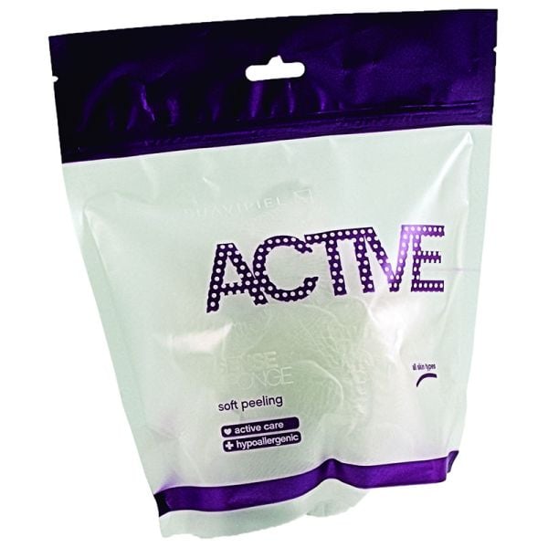 Soft peeling sponge Suavipiel Flor