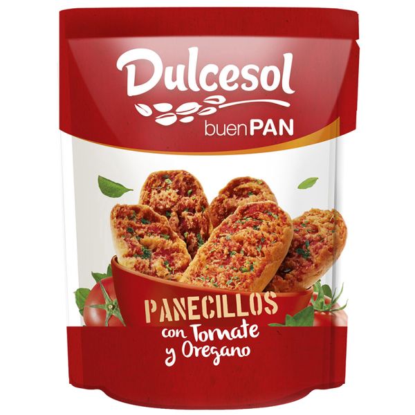 Toasted buns with tomato and oregano Dulcesol 160 g