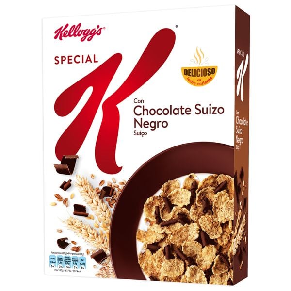 Cereals Kellogg's special k with chocolate black box 375 g