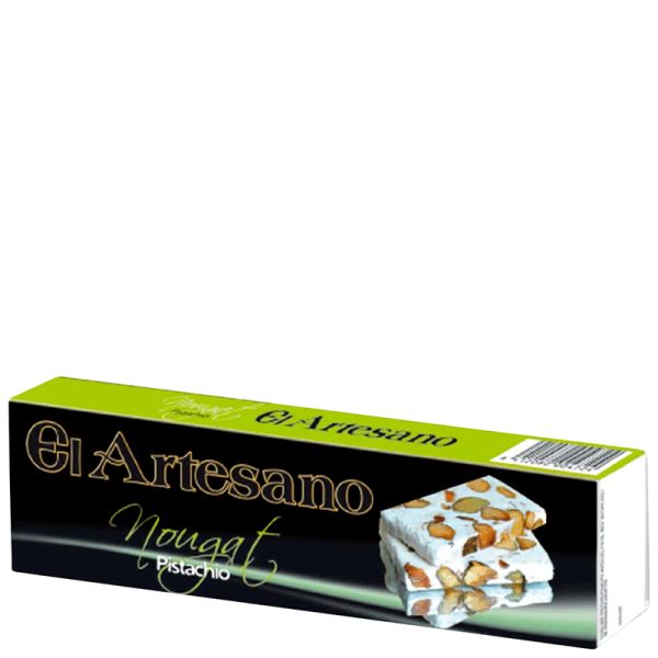 Soft Nougat Pistachio El Artesano 100 g