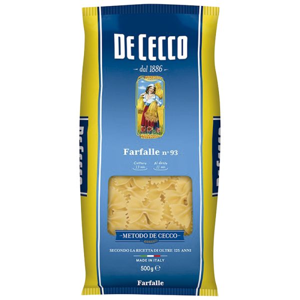 Farfalle Nº 93 De Cecco 500 g