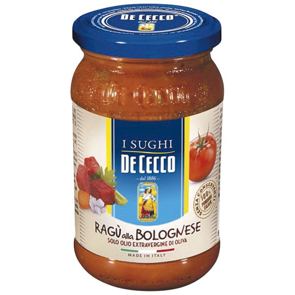 Bolognese sauce De Cecco 190 g jar