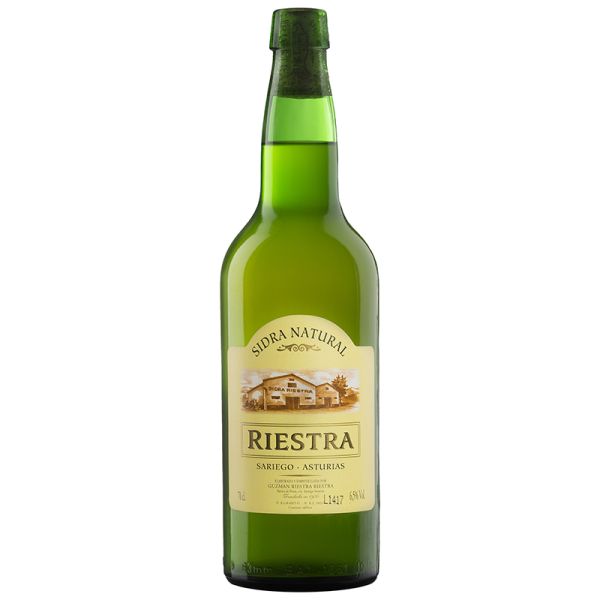 Riestra Natural Asturian cider 70 cl bottle