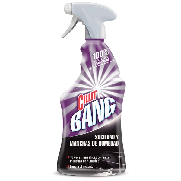 Powerful Spray Cleaner Dirt & Moisture Stains Cillit Bang 750 ml sprayer
