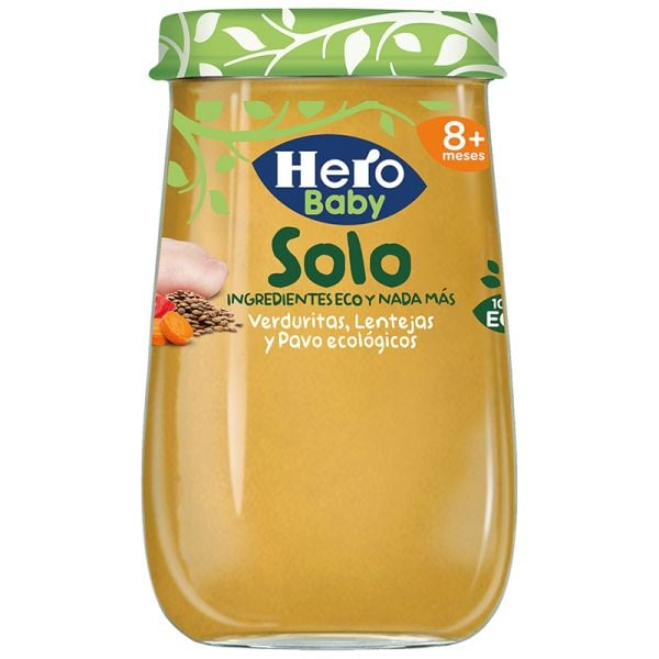 8 cereals porridge Hero Baby 340 g box