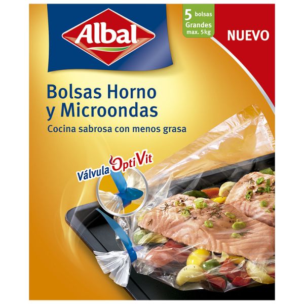 Bags for oven and microwave Albal 5 units