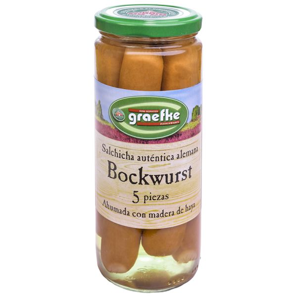 Graefke Bockwurst sausages 5 pcs. 420 g jar