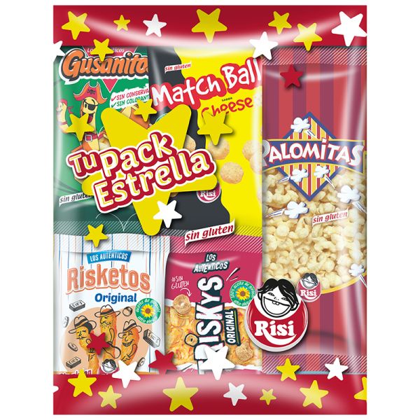 Your Star Pack snacks assortment Risi 158 g bag
