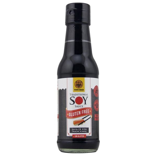 Soy sauce traditional Tiger Khan 30 cl bottle