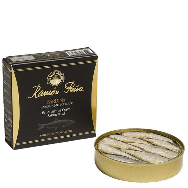 Sardines in olive oil Ramón Peña Gold 110 g tin