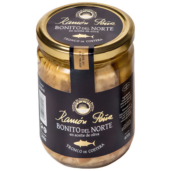 White tuna in olive oil Ramón Peña Gold 260 g jar
