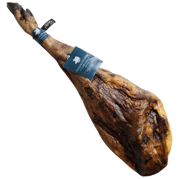 Iberian ham from acorn fed pigs Sanchez Romero Carvajal piece of 8 kg approx