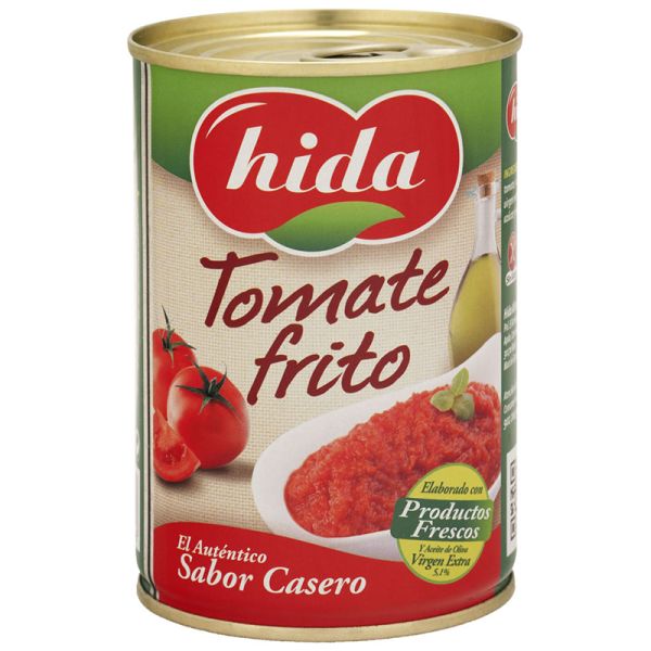 Tomato sauce with extra virgin olive oil Hida 400 g tin