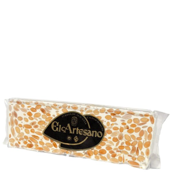Alicante nougat 64% El Artesano supreme quality 500 g tablet bag