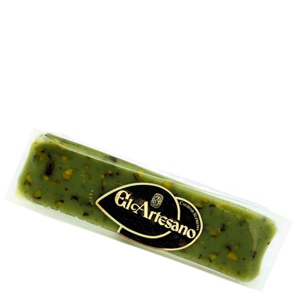 Marzipan with pistachio nougat El Artesano supreme quality 100 g tablet bag