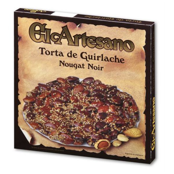 Guirlache nougat cake with sesamo seeds El Artesano tablet 200 g