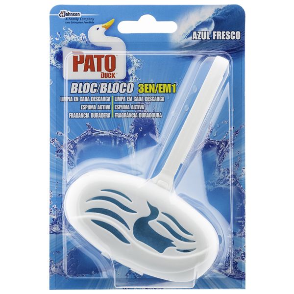 Toilet cleaner Pato wc unit and cool blue notebook parts