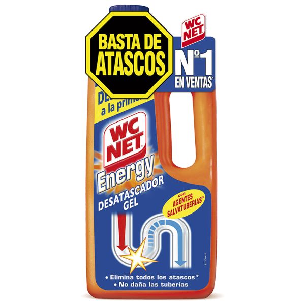 Pipe unclogger Wc Net Energy gel botella 1 l