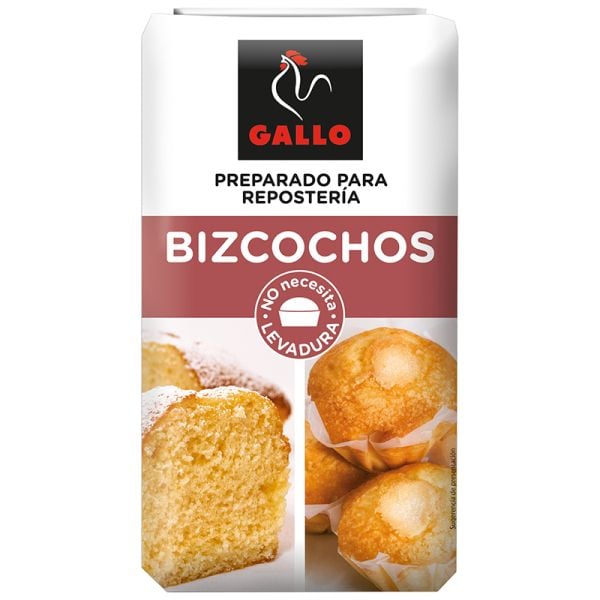 Wheat flour with yeast Gallo special cakes pack 1 kg