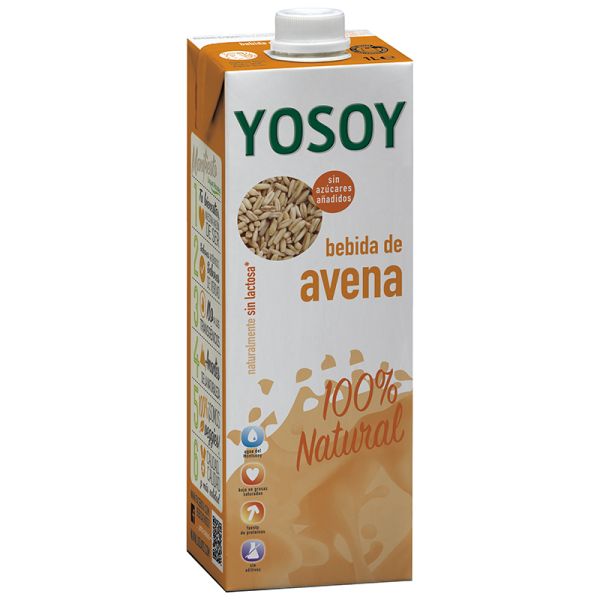 Natural soy beverage Yosoy 1 l carton
