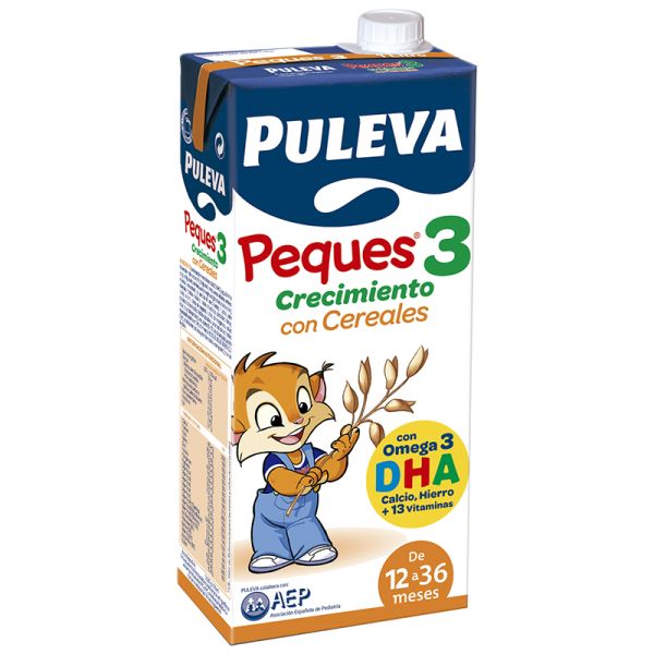 Baby milk Puleva Peques 3 cereals 1 l carton