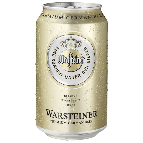 Beer Warsteiner Pilsener 33 cl can