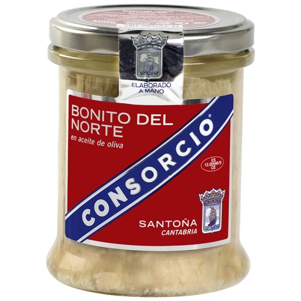 White tuna in olive oil Consorcio 260 g tin