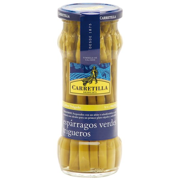 Green asparagus Carretilla 195 g jar