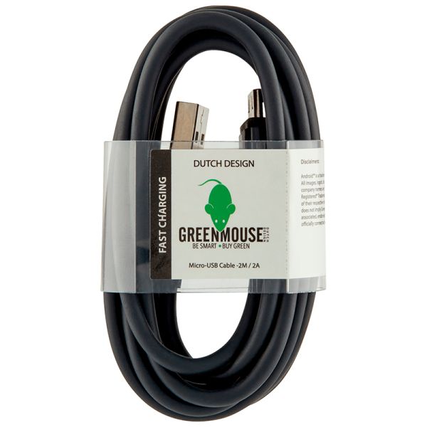GreenMouse Micro-USB Data cable 2 m