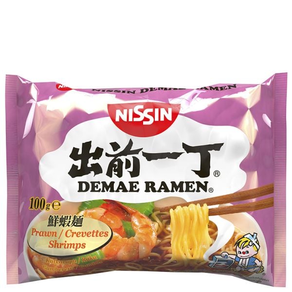 Ramen with prawn Nissin 100 g bag