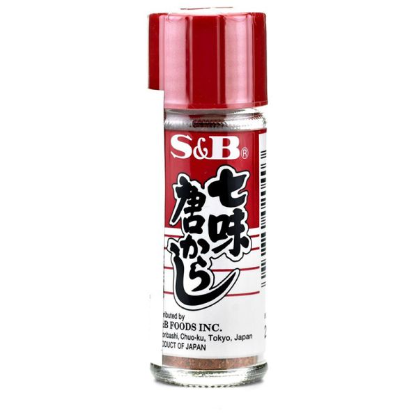 Mix 7 spices Nanami Togarashi Shichimi S&B 15 g jar