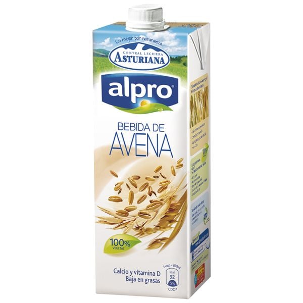 Oat beverage Central Lechera Asturiana Alpro brik 1 l