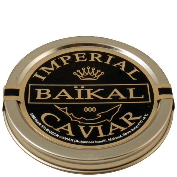 Imperial Baïkal 000 caviar Caviarworld 30 g tin