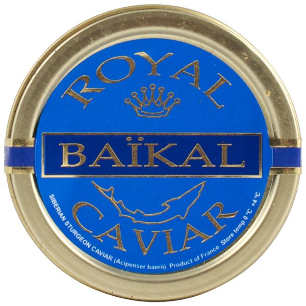 Royal Baïkal farm caviar Caviarworld 50 g tin