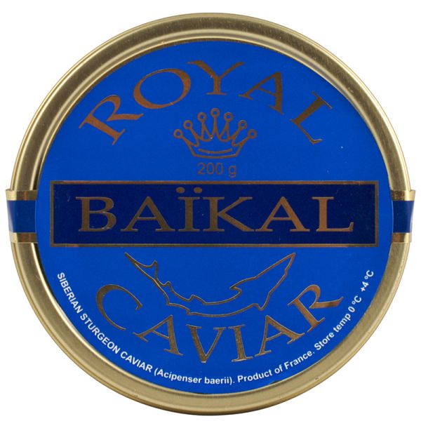 Royal Baïkal farm caviar Caviarworld 200 g tin