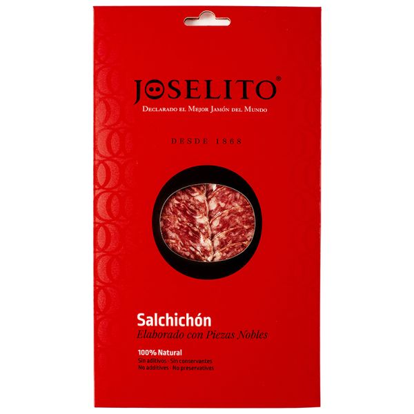 Sliced salchichon from acorn fed pigs Joselito 70 g package