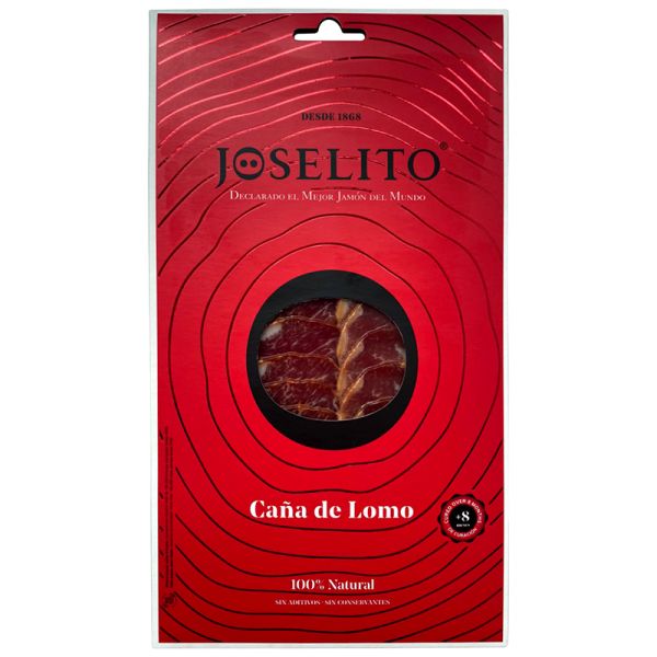 Sliced loin from acorn fed pigs Joselito 70 g package