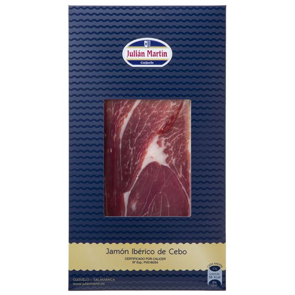 Julián Martín Sliced Iberian Cebo Ham 100 g
