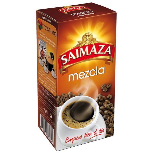 Mixed ground coffee Saimaza great selection 250 g package
