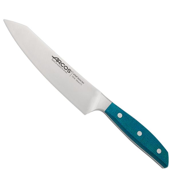 Arcos Brooklyn Rocking Santoku Knife NITRUM® Forged Stainless Steel 190 Mm