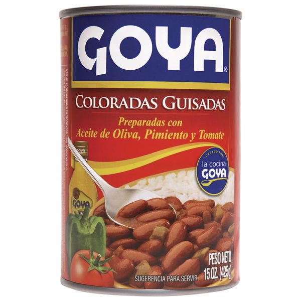 Stewed small red beans Goya 430 g tin