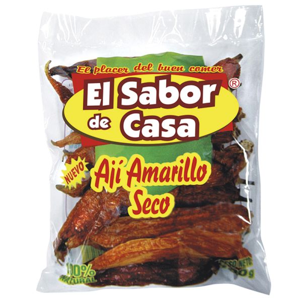 Dry yellow chili pepper El Sabor de Casa 100 g bag