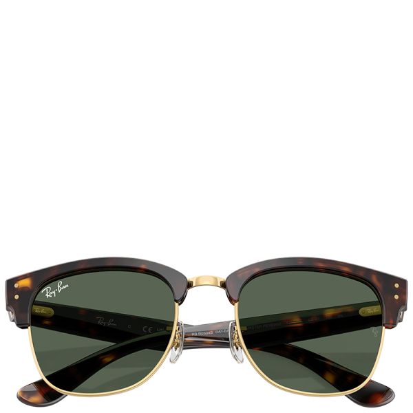 Ray-Ban Clubmaster Reverse havana frame green lenses 51-21 sunglasses