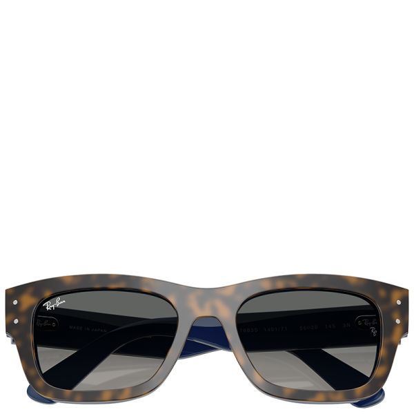 Ray-Ban Joseph havana grey on gradient blue frame grey lenses 55-20 sunglasses