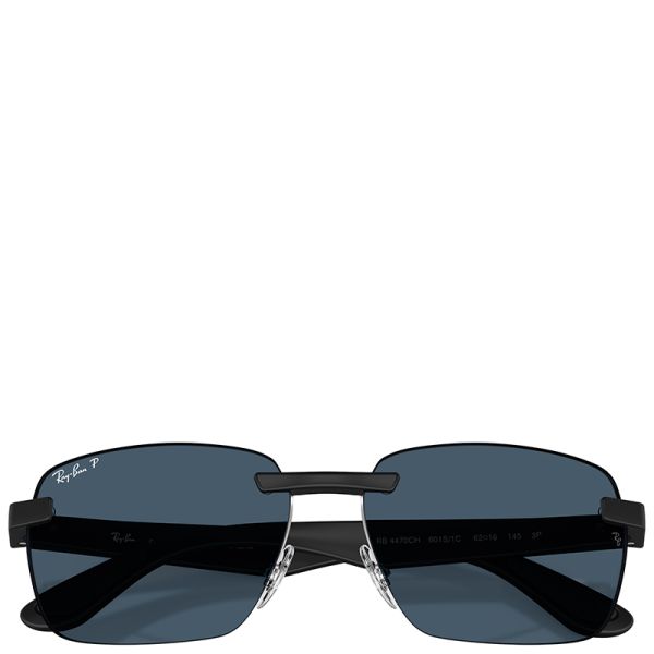 Ray-Ban RB4470 Polarized Lenses Polarized sand black frame blue lenses 59-16 sunglasses
