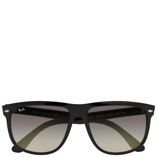 Ray-Ban Boyfriend black frame grey lenses 60-15 sunglasses